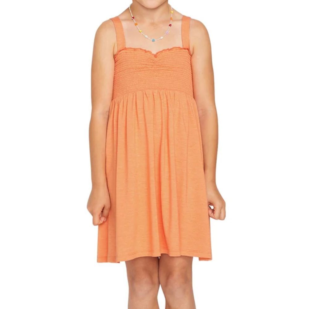 Volcom‎ Girls Swingin Summer Dress Orange Size L (10/12)